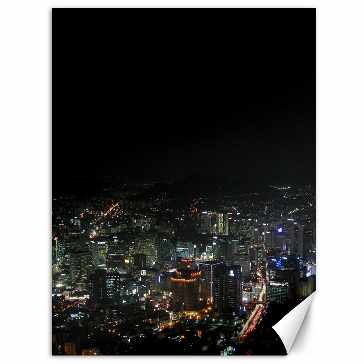 SEOUL NIGHT LIGHTS Canvas 36  x 48  