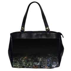 Seoul Night Lights Office Handbags (2 Sides)  by trendistuff