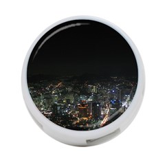 Seoul Night Lights 4-port Usb Hub (one Side) by trendistuff