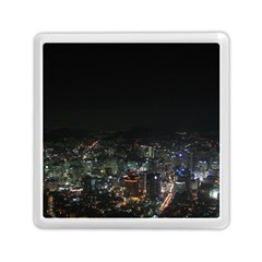 Seoul Night Lights Memory Card Reader (square)  by trendistuff