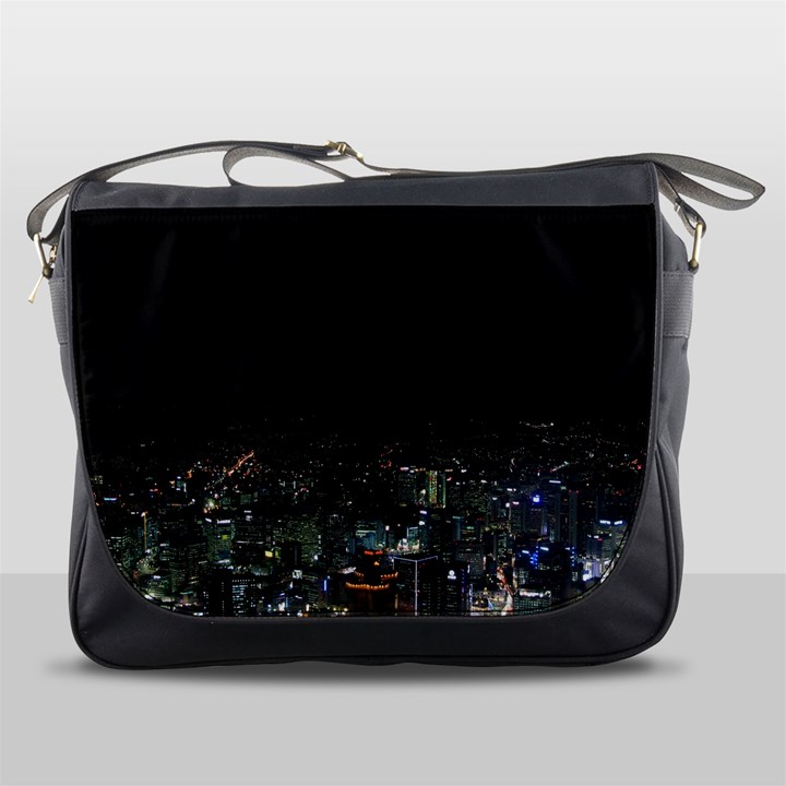 SEOUL NIGHT LIGHTS Messenger Bags