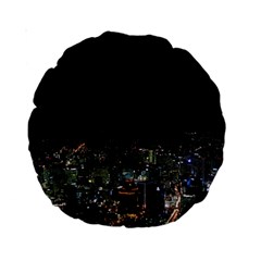 Seoul Night Lights Standard 15  Premium Round Cushions by trendistuff