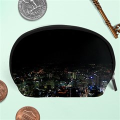 Seoul Night Lights Accessory Pouches (large)  by trendistuff