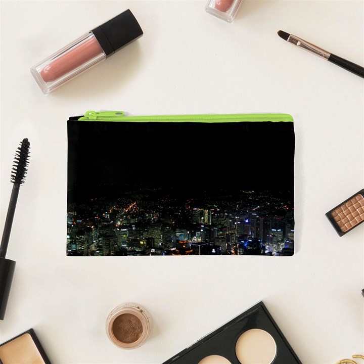 SEOUL NIGHT LIGHTS Cosmetic Bag (XS)