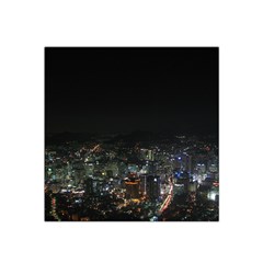 Seoul Night Lights Satin Bandana Scarf