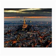 Paris From Above Small Glasses Cloth by trendistuff