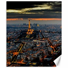 Paris From Above Canvas 8  X 10  by trendistuff