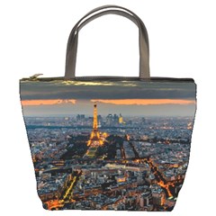 Paris From Above Bucket Bags by trendistuff