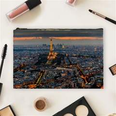 Paris From Above Cosmetic Bag (large)  by trendistuff