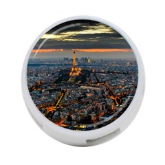 Paris From Above 4-port Usb Hub (one Side) by trendistuff