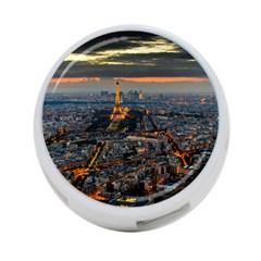 Paris From Above 4-port Usb Hub (two Sides)  by trendistuff