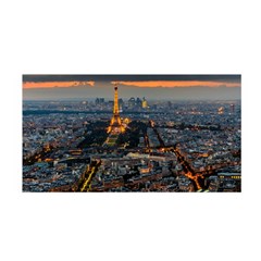 Paris From Above Satin Wrap by trendistuff