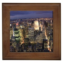 New York 1 Framed Tiles