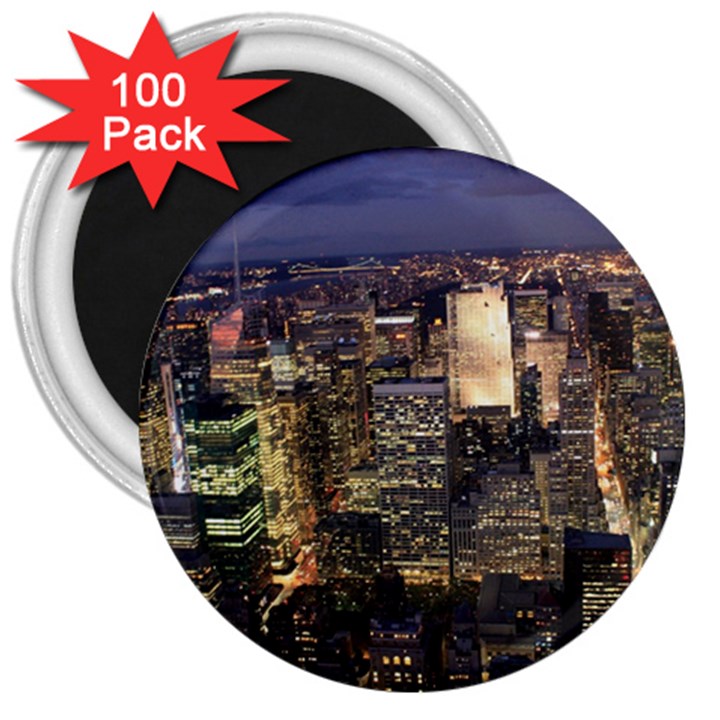 NEW YORK 1 3  Magnets (100 pack)