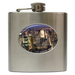 New York 1 Hip Flask (6 Oz) by trendistuff