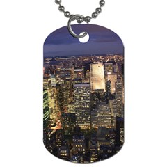 New York 1 Dog Tag (two Sides) by trendistuff