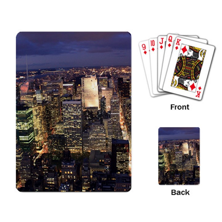 NEW YORK 1 Playing Card