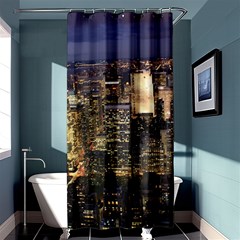 New York 1 Shower Curtain 36  X 72  (stall) 