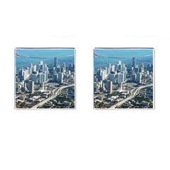 Miami Cufflinks (square) by trendistuff