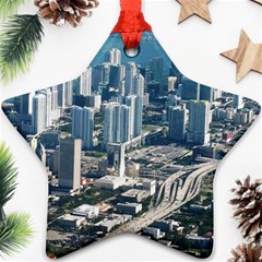 Miami Star Ornament (two Sides)  by trendistuff