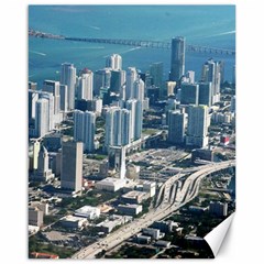 Miami Canvas 16  X 20  