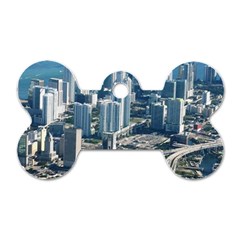 Miami Dog Tag Bone (two Sides) by trendistuff