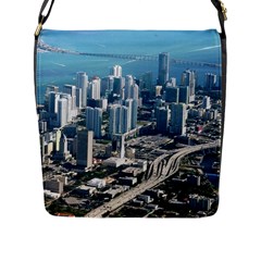 Miami Flap Messenger Bag (l)  by trendistuff