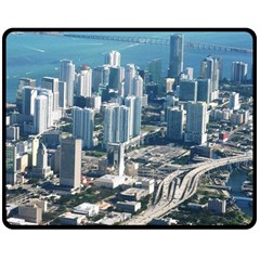 Miami Double Sided Fleece Blanket (medium) 