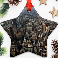 Manhattan 2 Star Ornament (two Sides)  by trendistuff