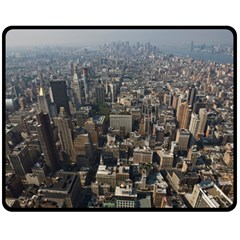 Manhattan 2 Fleece Blanket (medium)  by trendistuff