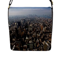 Manhattan 2 Flap Messenger Bag (l)  by trendistuff