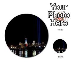 Manhattan 1 Multi-purpose Cards (round)  by trendistuff