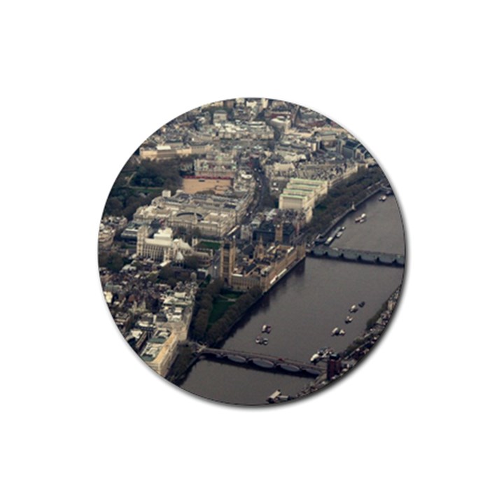 LONDON Rubber Round Coaster (4 pack) 