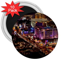 LAS VEGAS 2 3  Magnets (10 pack) 