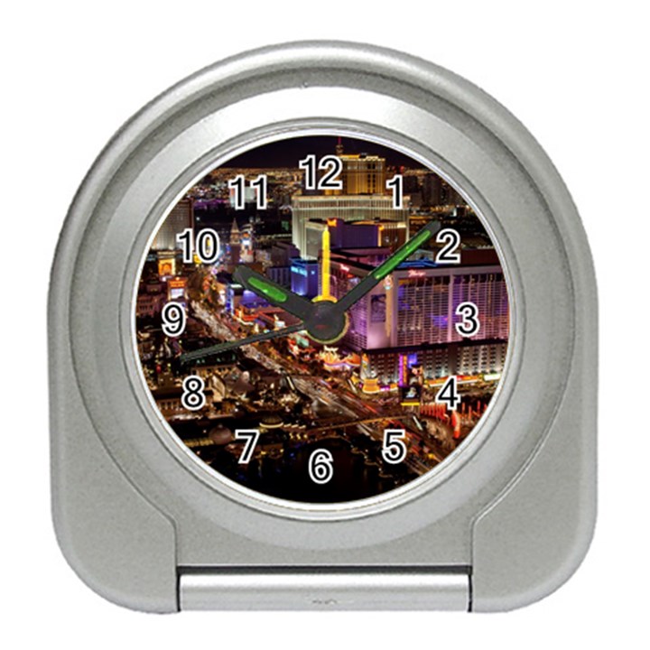 LAS VEGAS 2 Travel Alarm Clocks