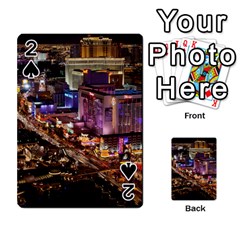 LAS VEGAS 2 Playing Cards 54 Designs 