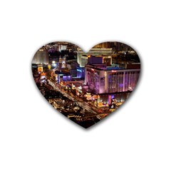 LAS VEGAS 2 Heart Coaster (4 pack) 