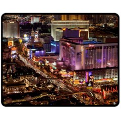 LAS VEGAS 2 Fleece Blanket (Medium) 