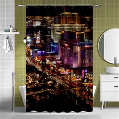 LAS VEGAS 2 Shower Curtain 48  x 72  (Small) 