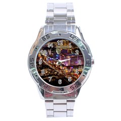 LAS VEGAS 2 Stainless Steel Men s Watch