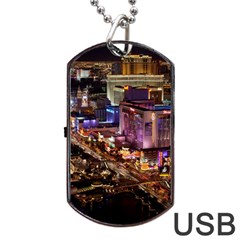 LAS VEGAS 2 Dog Tag USB Flash (One Side)