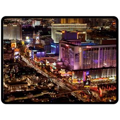 LAS VEGAS 2 Double Sided Fleece Blanket (Large) 