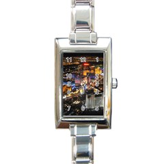 Las Vegas 1 Rectangle Italian Charm Watches by trendistuff