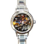 LAS VEGAS 1 Round Italian Charm Watches