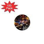 LAS VEGAS 1 1  Mini Buttons (100 pack) 