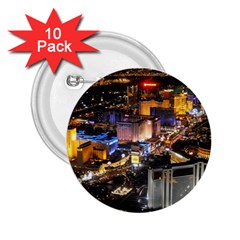 Las Vegas 1 2 25  Buttons (10 Pack)  by trendistuff