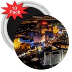 LAS VEGAS 1 3  Magnets (10 pack) 