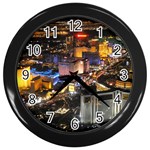 LAS VEGAS 1 Wall Clocks (Black)