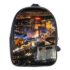 Las Vegas 1 School Bags(large)  by trendistuff