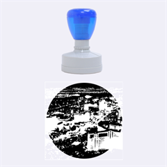 Las Vegas 1 Rubber Round Stamps (medium) by trendistuff